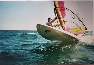 Windsurfing at Hayling Island Sailing Club